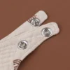 Lot de 4 Bavoirs Bandana Bébé en Coton Doux – porté (vue 4)