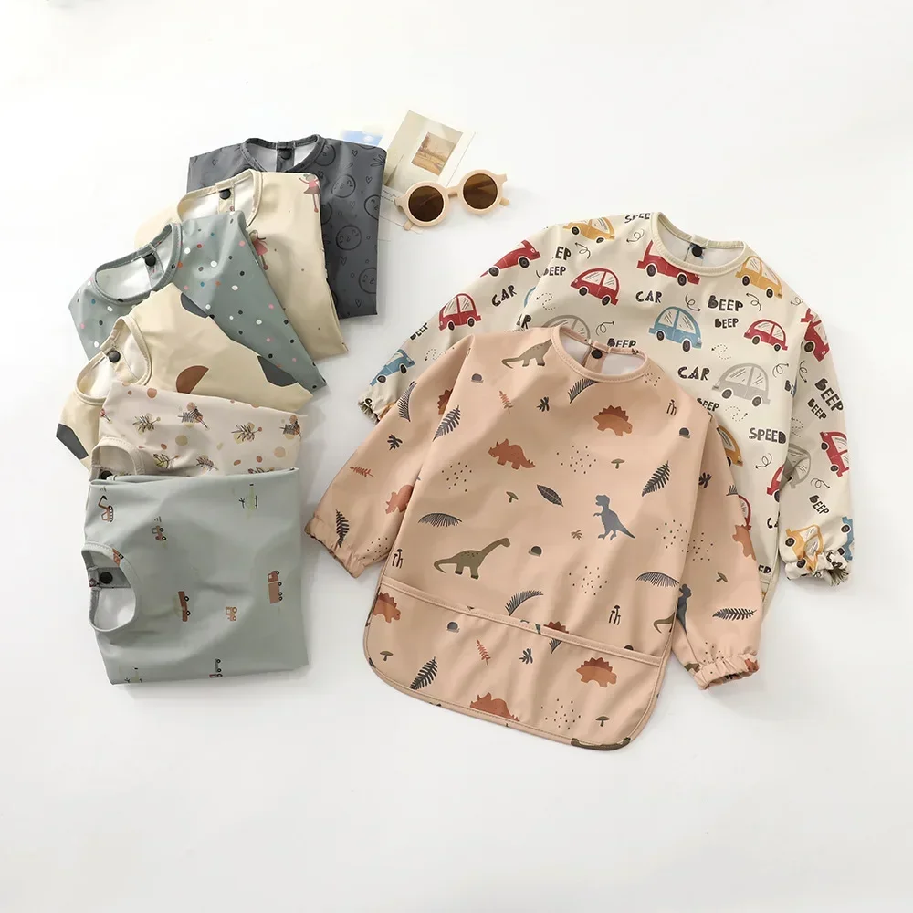 Bavoir à Manches Imperméable Bébé