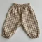 Pantalon Bébé en Coton Doux - Imprimés Tendres – Carreaux, 2-3 ans