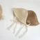 Chapeau de Paille Bébé & Enfant - Nœud en Dentelle